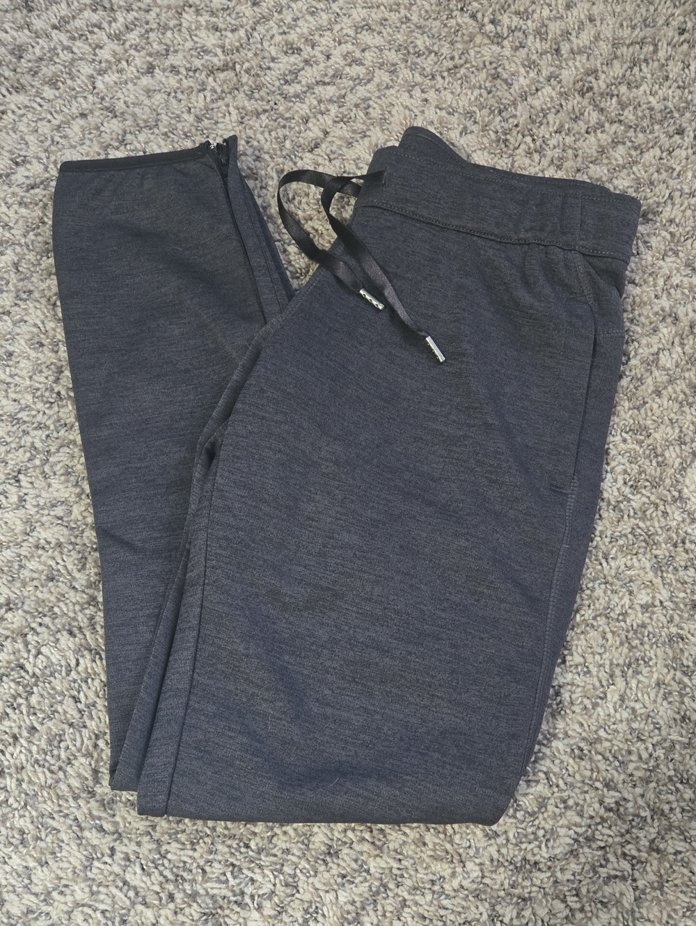 Dark Gray Tapered Jogger Pants